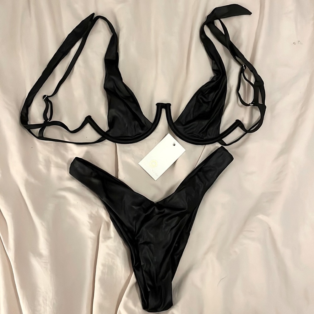 Plumeria Swim Magnolia Bikini Set